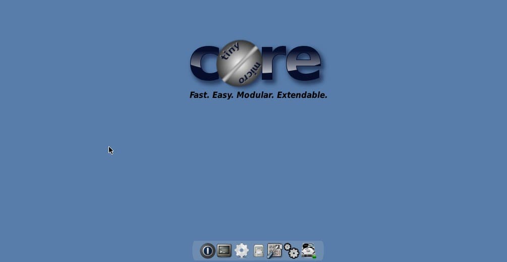 Minimal Tiny Core Loginware